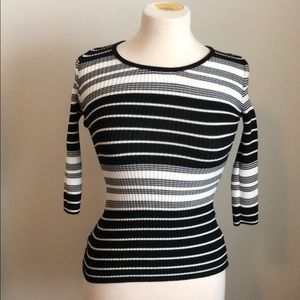 LOWEST PRICE Knit Striped Juniors Size S Top